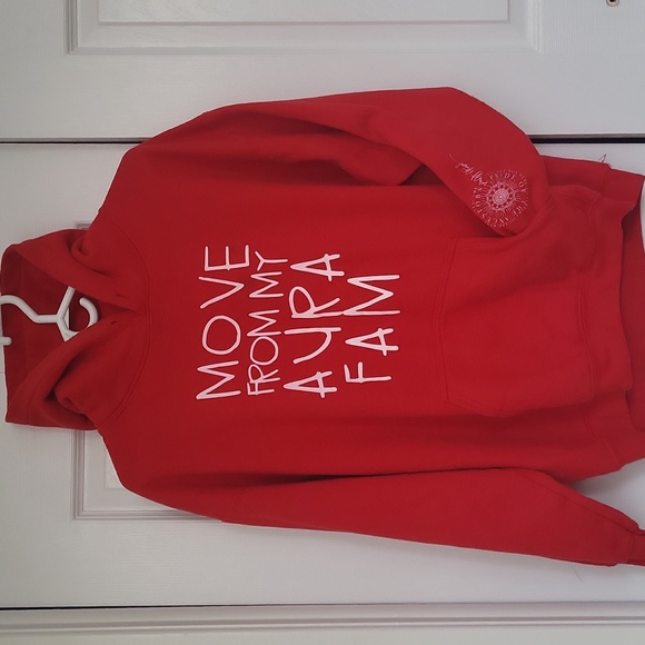 Aura Hoodie Red size Large - Picture 1 of 6